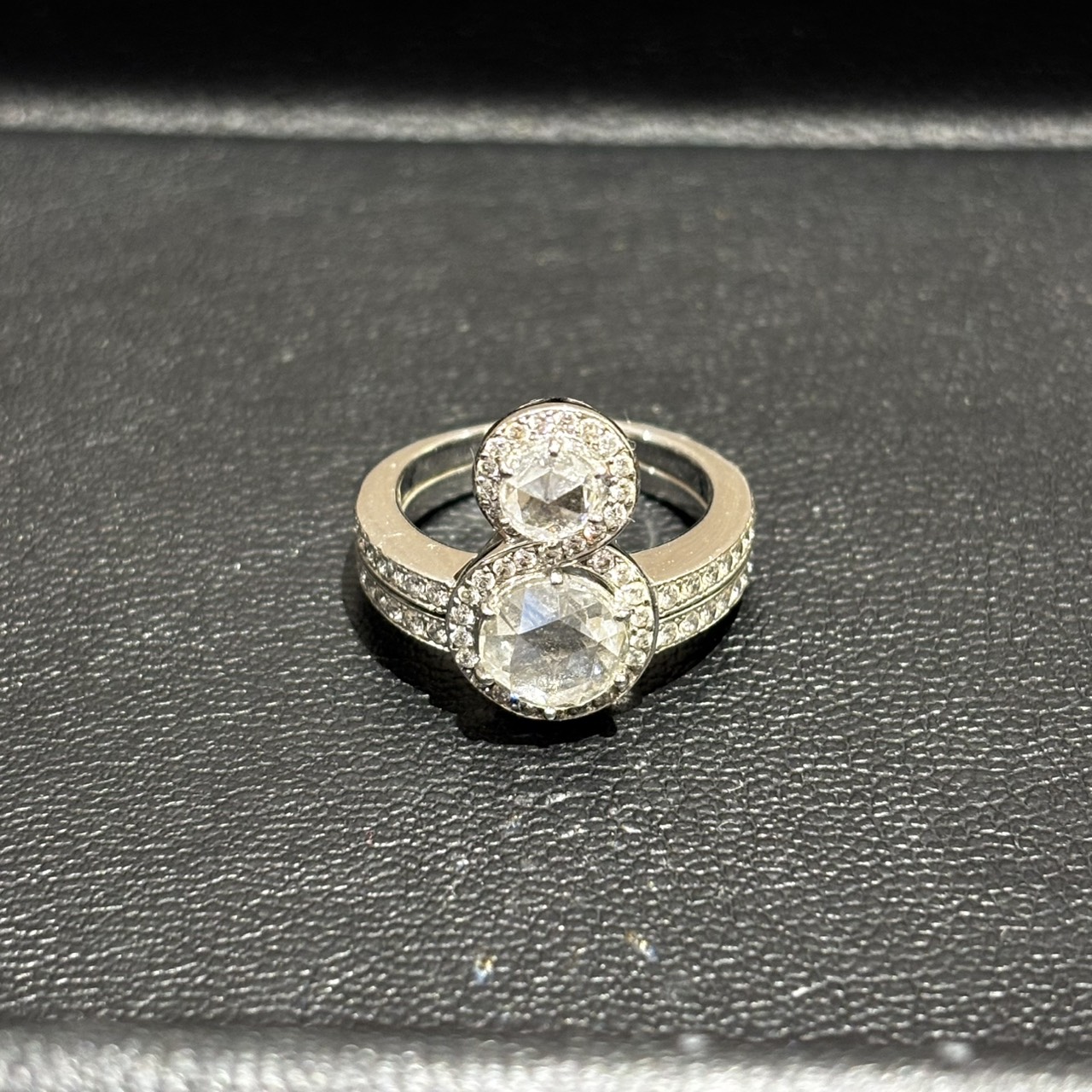 買取しました】ダイヤ1.584/0.727ct K18WGリング｜上野マルイ