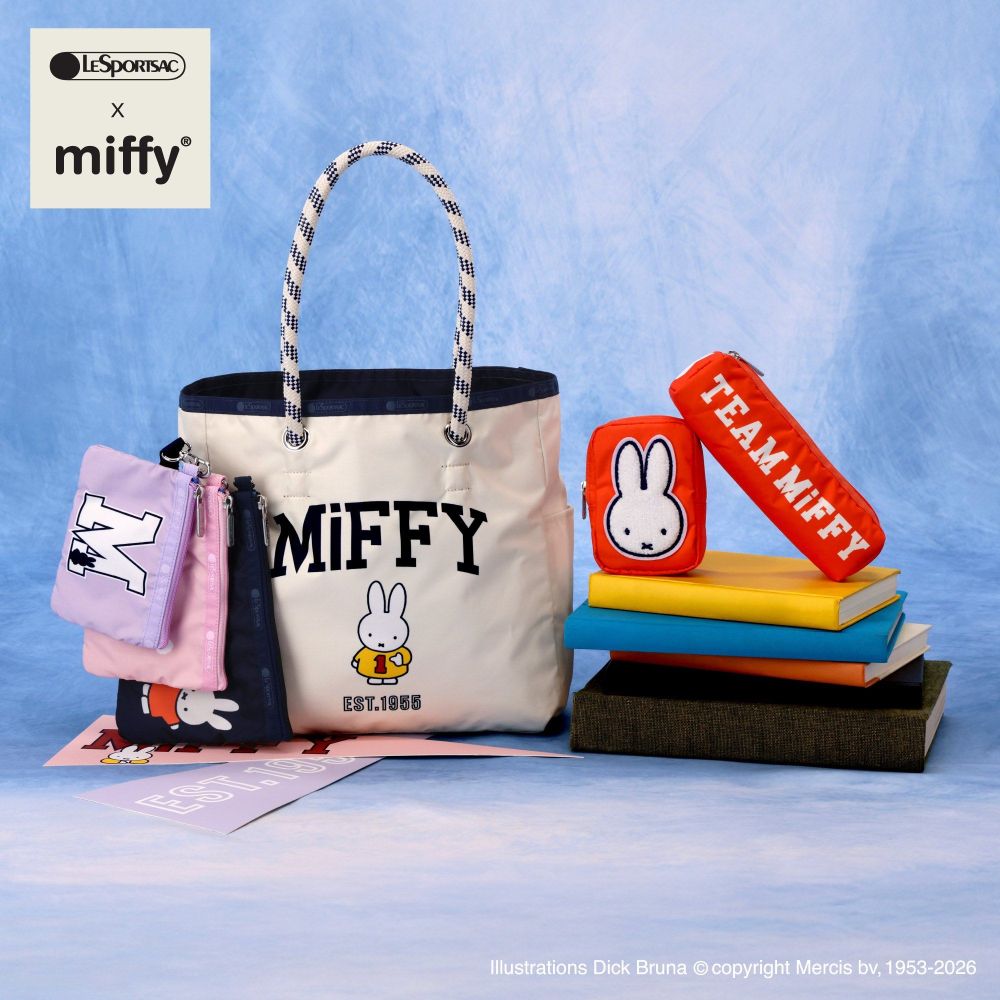 レスポートサック　ミッフィー　ボストンバッグ LeSportsac×Miffy｜北千住マルイ