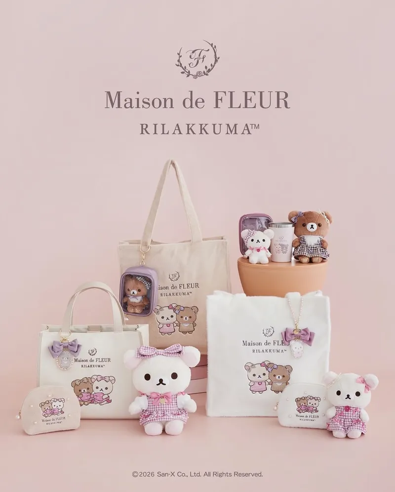 Maison de FLEUR ×RILAKKUMA｜なんばマルイ