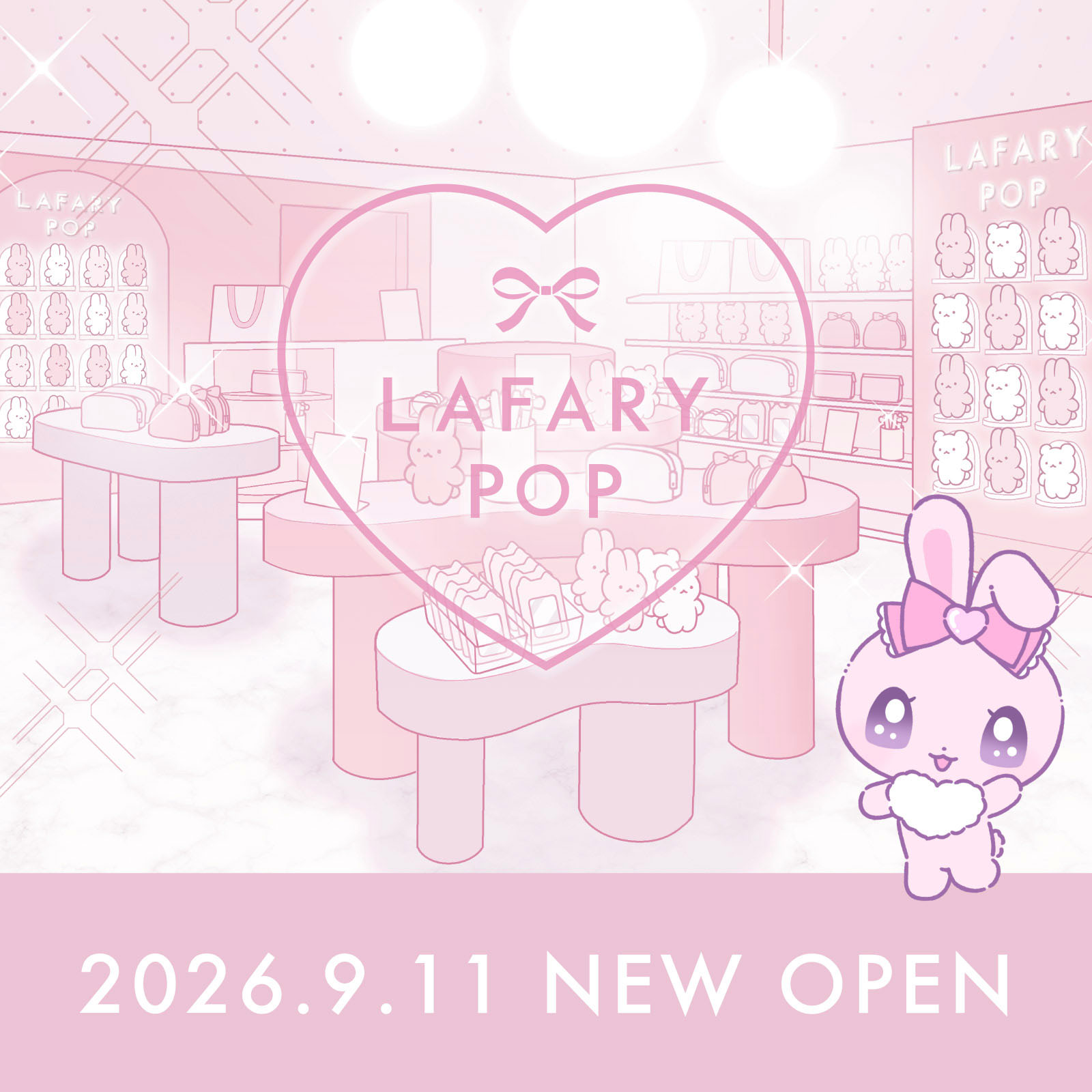 4F LAFARY POP 9月11日(金) NEW OPEN！！｜渋谷モディ